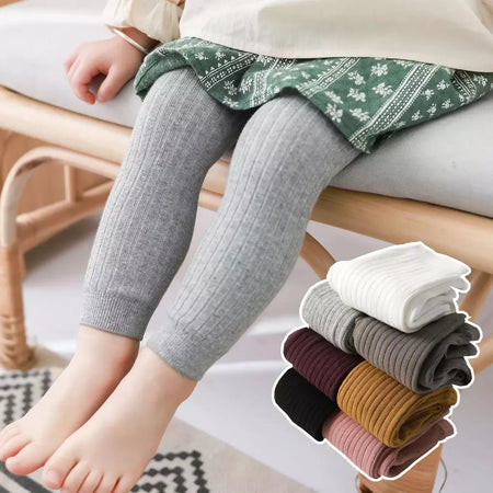 Primavera outono bebê meninos meninas calças recém-nascidos menina leggings collants algodão estiramento crianças calças de tricô para 0 a 6 anos