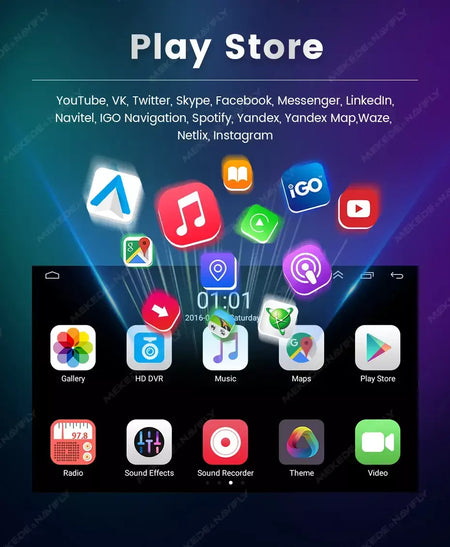 Android 13 sem fio carplay auto carro multimídia player tela ips gps wifi 7/8/9 ''rádio do carro para vw passat golf polo jetta skoda