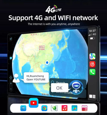 Android 13 2 din rádio do carro carpla auto 7 9 10 13.1 Polegada universal wifi gps áudio reprodutor multimídia para nissan toyota kia honda