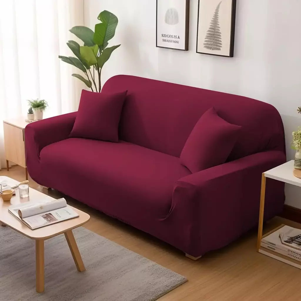 Capas de Sofá Elásticas Monocromáticas para Sala, Espessamento Slipcovers de Canto Seccional, Capa de Sofá, Forma L, Precisa comprar 2Pcs Cover
