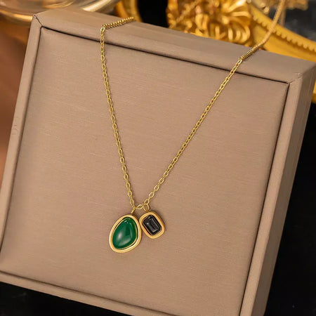 Dieyuro 316l aço inoxidável simples coração amor circular borla colar senhora tendência moda clavícula corrente jóias presente glamouroso
