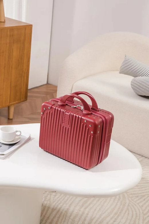 Mini bolsa de maquiagem leve, mala de viagem de grande capacidade, 14 ", novo, na moda, 2021
