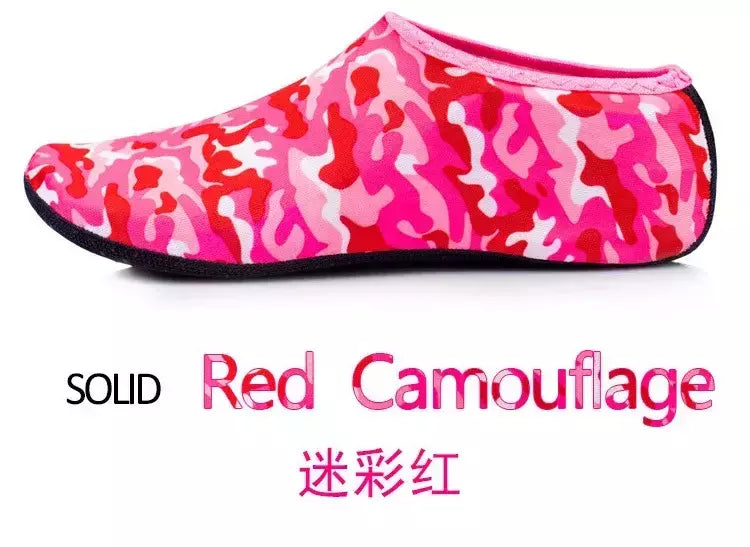 Sapatilhas antiderrapantes para água unissex, meias de mergulho, sandália de praia aquática de verão, sapato plano, chinelo marítimo para homens e mulheres