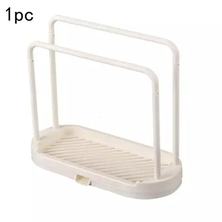 Suporte de drenagem de pano de cozinha acessórios de cozinha pia prateleira de drenagem cesta de armazenamento de drenagem para esponja pano bola de arame