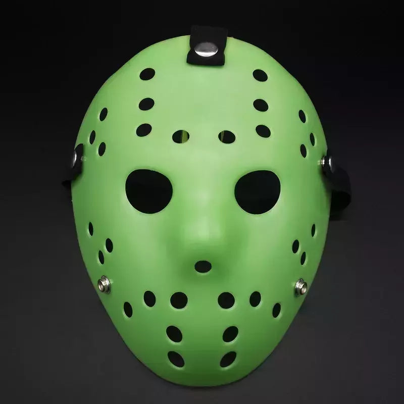 Presente filme máscara de hóquei jason voorhees sexta-feira 13th horror máscara assustadora festa de halloween cosplay máscaras para adultos homens dia das bruxas