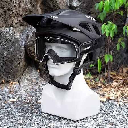 Batfox capacete de bicicleta mtb ajustável, leve, respirável, forro confortável, esportes ao ar livre, chapéu seguro para homens e mulheres, capacete de ciclismo