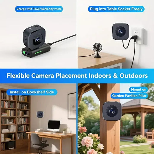 Xiaomi mini câmera de segurança pro 4k fullhd wifi vigilância com áudio bidirecional detecção de movimento visão noturna infravermelha câmera de segurança