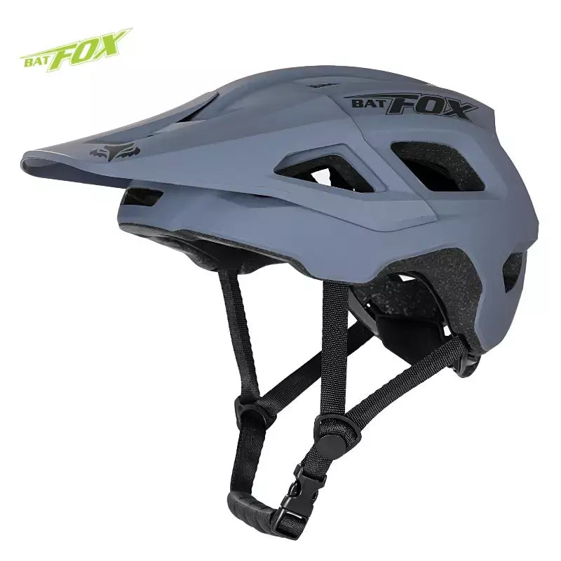 Batfox capacete de bicicleta mtb ajustável, leve, respirável, forro confortável, esportes ao ar livre, chapéu seguro para homens e mulheres, capacete de ciclismo