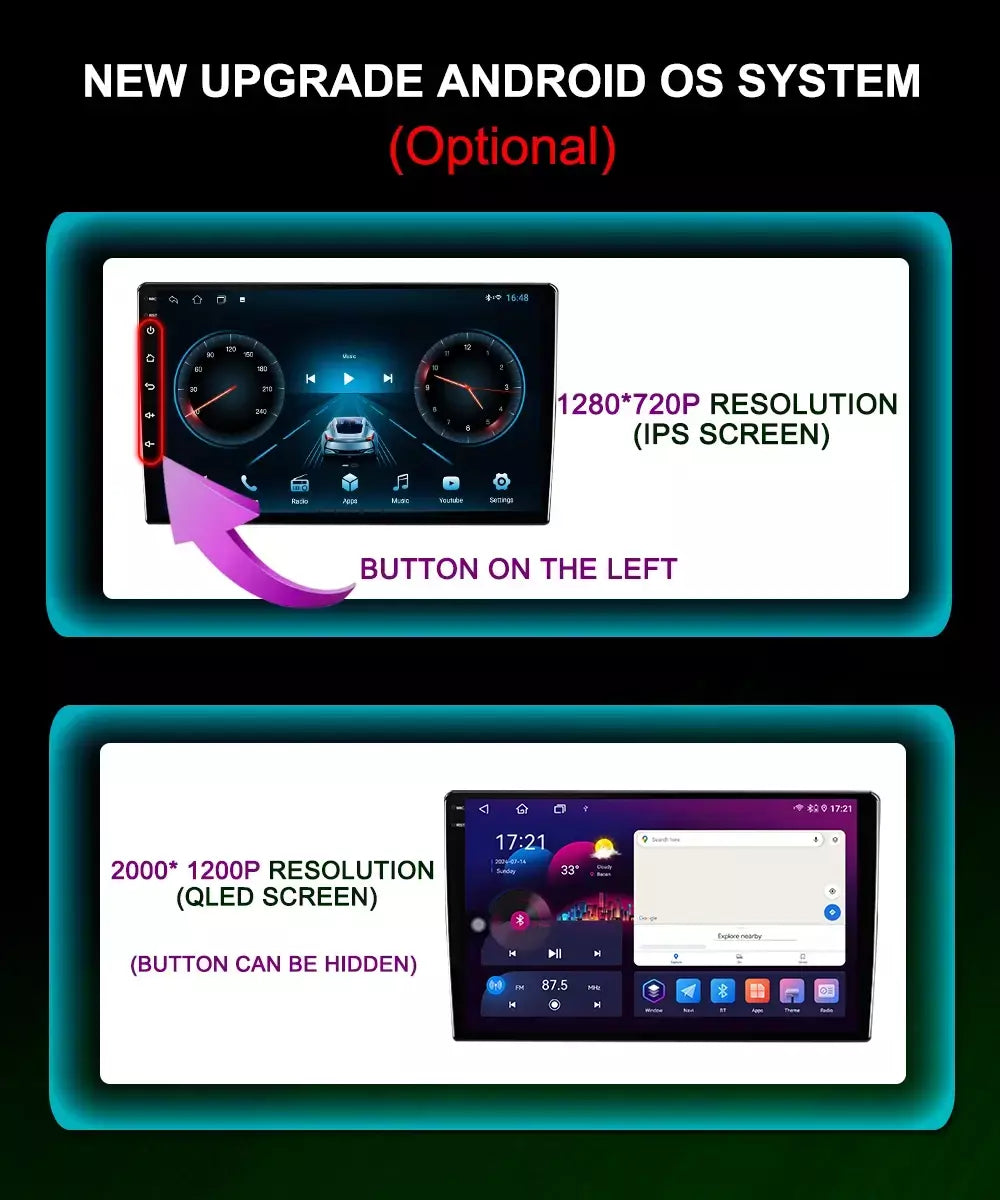 Sistema operacional android para vw volkswagen golf polo skoda rapid octavia tiguan passat amarok carro multimídia vídeo estéreo player gps carplay