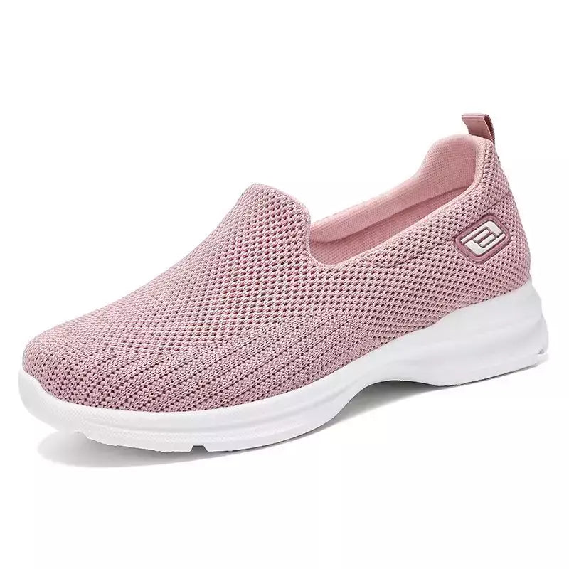 Sapatos confortáveis para mulheres, sapatilhas de balé, sapatilhas para meias, tênis casual, sapatos femininos, primavera