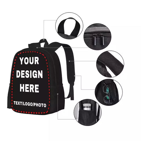 Mochila escolar para crianças, estampas de bastão de anime, mochila leve para jardim de infância, meninos e meninas, melhor presente