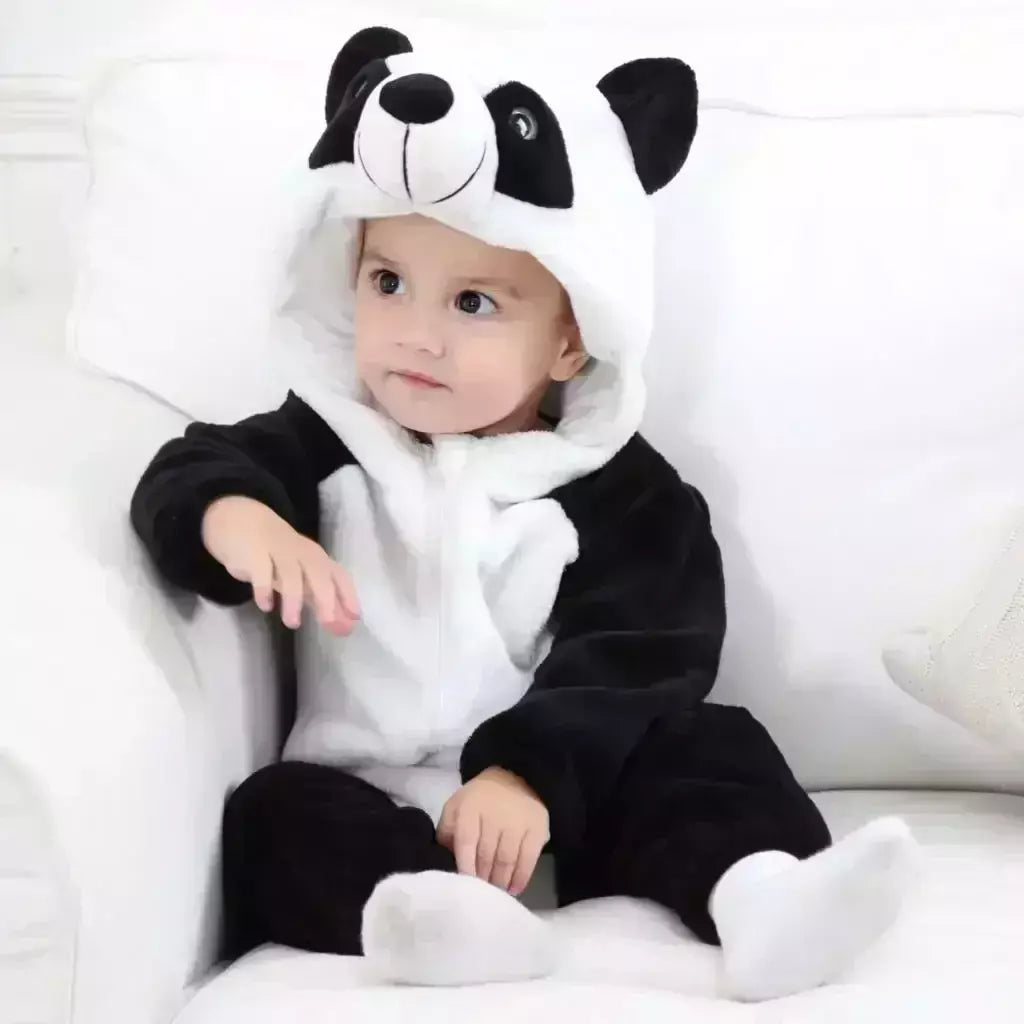 Macacão de flanela para bebés, Macacão Kigurumi, Macaco, Unicórnio, Vaca, Leão, Animal Cosplay, Pijama para 1 a 4 anos Crianças, Meninos, Inverno