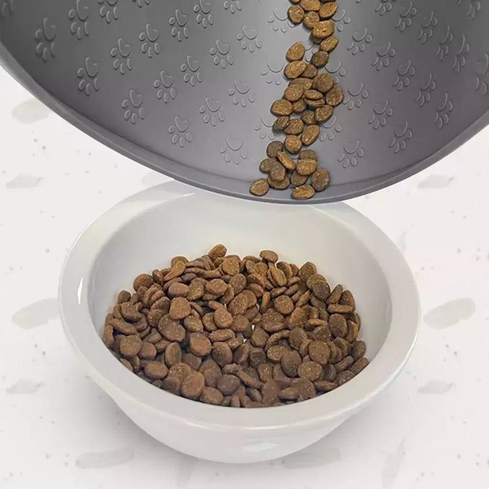 Pet placemat gato comida tigela esteira de alimentação do cão gato cão beber alimentação placemat silicone impermeável antiderrapante pet alimentador esteiras