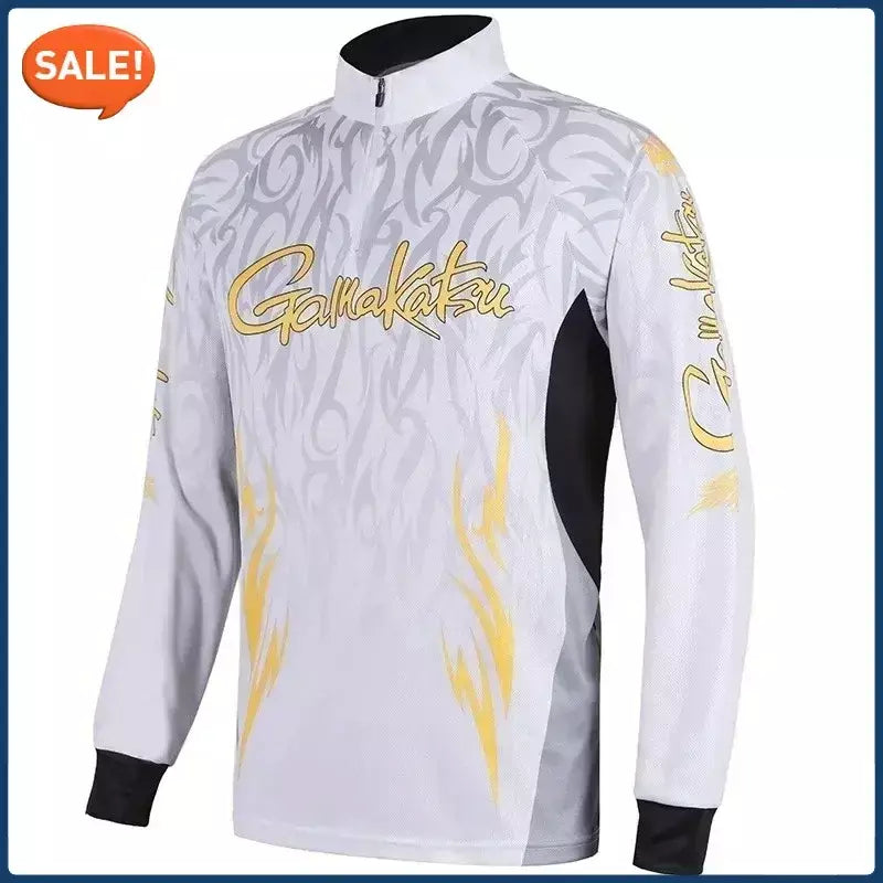 Roupas esportivas de pesca primavera verão homens manga longa ao ar livre ciclismo camisas de pesca secagem rápida roupas respiráveis