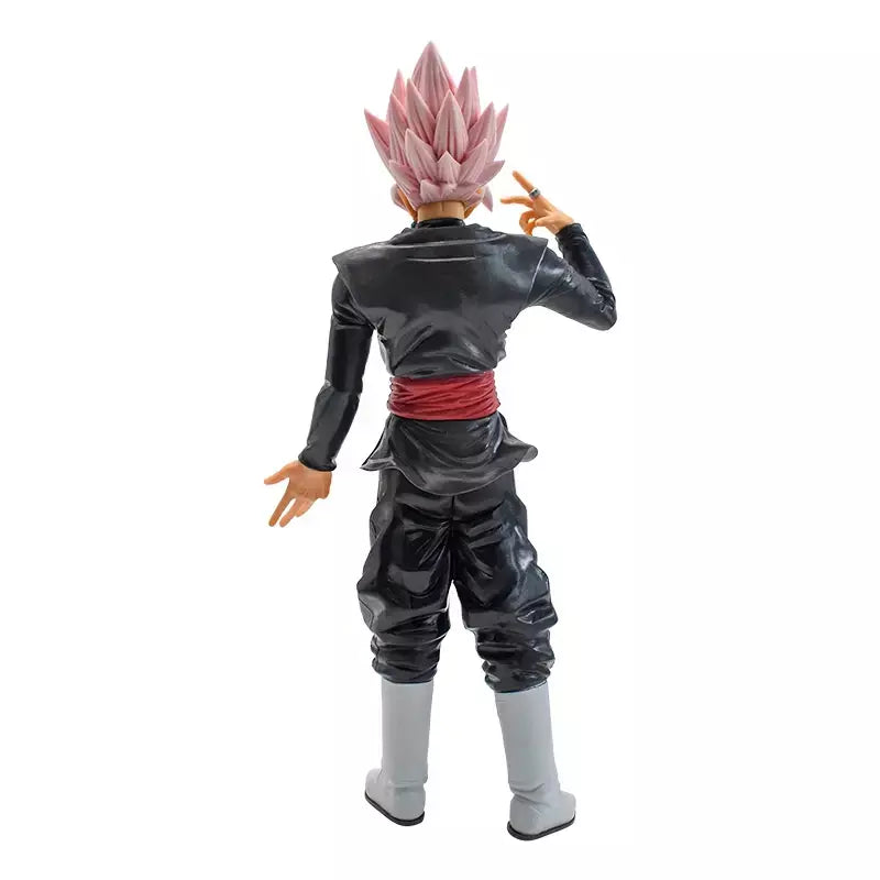 Anime dragon ball z majin vegeta figura brinquedos manga goku preto zamasu super saiyan estatuetas de ação pvc coleção modelo bonecas