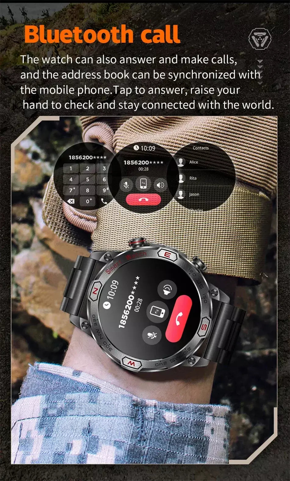 Xiaomi amoled relógio inteligente masculino 450 mah bateria rastreador de fitness ip68 à prova dip68 água bluetooth chamada smartwatch para xiaomi