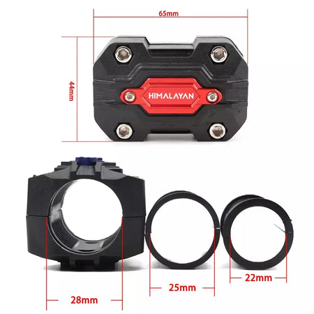 Para royal enfield himalayan 450 411 400 acessórios guarda motor da motocicleta pára-choques proteção guarnição guarda blocos tampas da válvula do pneu