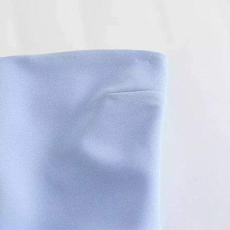 TRAF-Blusa sem mangas sem alças para mulheres, tops femininos, zíper traseiro, roupas de rua, tanque chique, moda verão, nova