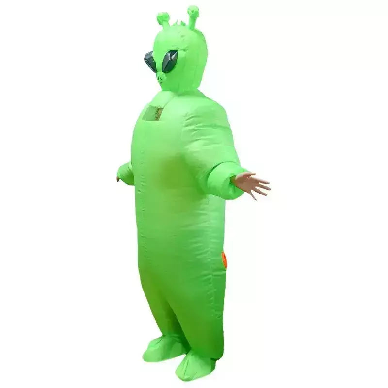 Adulto et alienígena traje inflável engraçado ternos extravagantes vestido morte fantasma purim halloween carnaval anime festa cosplay trajes