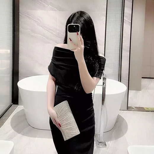 Bolsas de cetim luxuosas para mulheres, bolsa de embreagem banquete lantejoulas, ouro e prata, bolsa para festa de casamento, corrente elegante