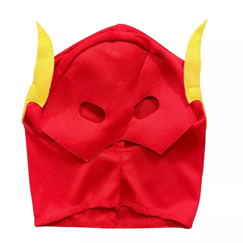 Halloween conjunto de super-heróis flash músculo fantasia vestido unisex fantasia carnaval festa cosplay trajes fantasia vestido chapelaria máscara conjuntos
