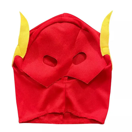 Halloween conjunto de super-heróis flash músculo fantasia vestido unisex fantasia carnaval festa cosplay trajes fantasia vestido chapelaria máscara conjuntos