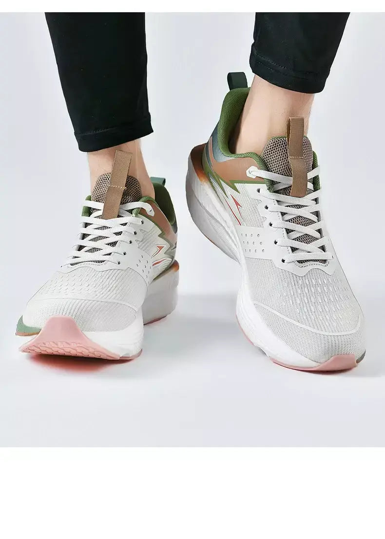 Sapatos esportivos de alta qualidade para homens plataforma casual tênis de corrida treinador respirável caminhada sapatos de basquete feminino confortável
