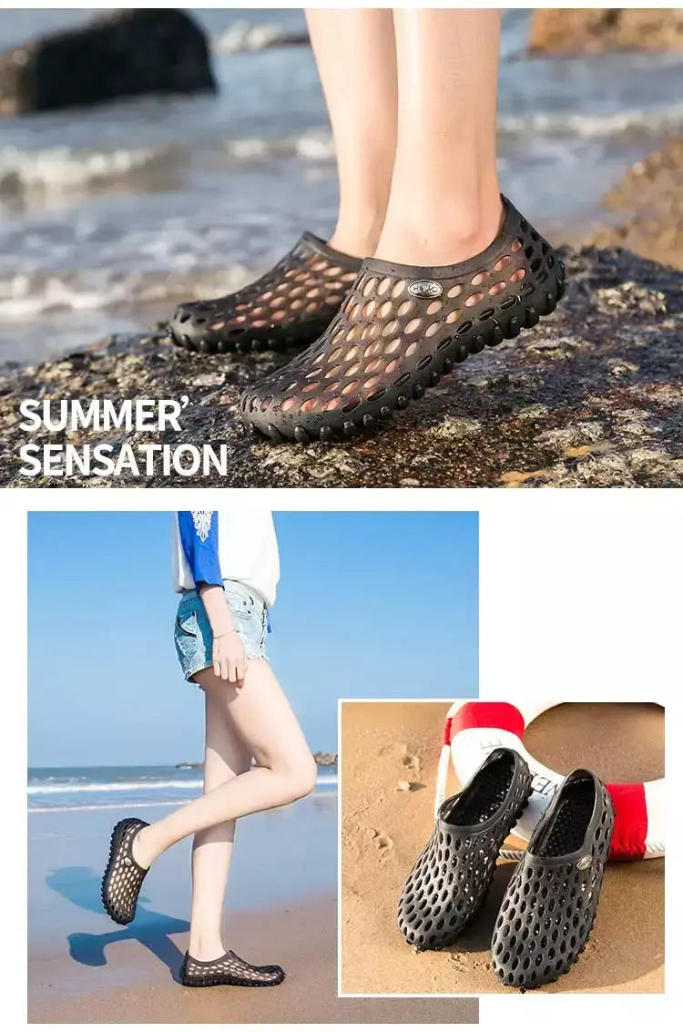 Unissex ao ar livre aqua sapatos casais férias sapatos de praia sandália multifuncional 35-45 #