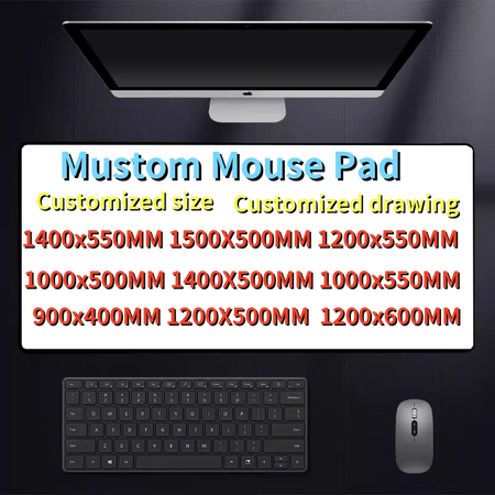 Impressão personalizada mouse pad diy grande tapete personalizado 1500x550mm 1200x500mm tamanho mousepad teclado hd impressão tapete de mesa