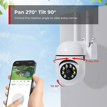 4mp wifi câmera ao ar livre 2k hd segurança ptz câmera ip ai detecção automática rastreamento interior bebê noite cor câmera de vigilância icsee