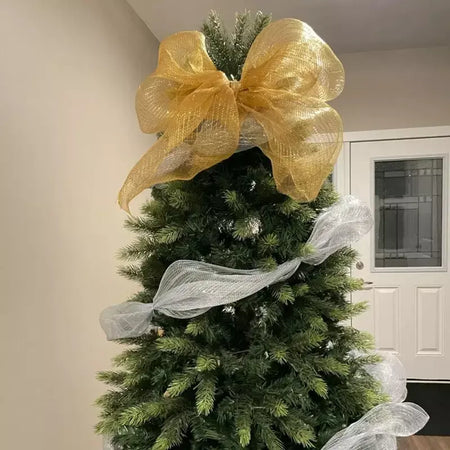9m decoração de fita de natal pendurado árvore de natal ornamentos pendentes para decoração de casa navidad festa ano novo 2026 acessórios