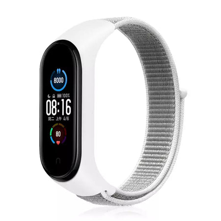 Correia de nylon para Xiaomi Mi Band, pulseira esportiva confortável, pulseira para Mi Band 7, 6, 5, 4, 3