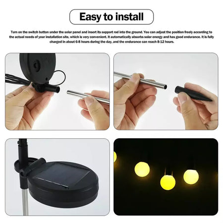 Luzes solares ao ar livre led solar cogumelo gramado luzes à prova dwaterproof água festa quintal pátio caminho lâmpada medusa para decoração de jardim