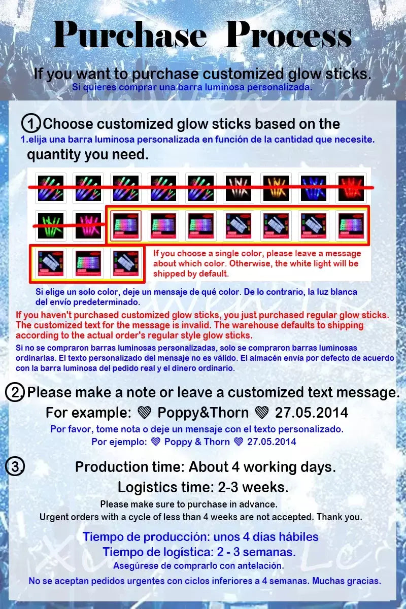 30 pçs rgb led brilho espuma vara em massa colorido led brilho varas tubo de alegria luz escura aniversário festa de casamento suprimentos