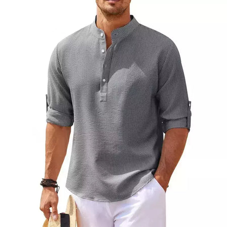 Camisa casual de linho masculina, blusa feminina, camisa feminina, camisas femininas, tops de manga longa, novo, 2022