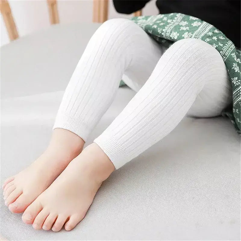 Primavera outono bebê meninos meninas calças recém-nascidos menina leggings collants algodão estiramento crianças calças de tricô para 0 a 6 anos