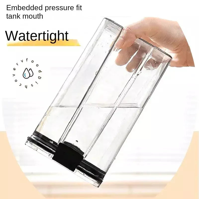 Conjunto de vasilhas de plástico herméticas para armazenamento de cozinha, grandes recipientes à prova de umidade para grãos, temperos e organizadores de despensa
