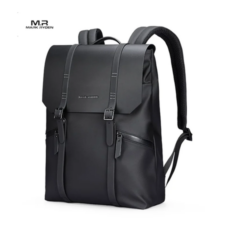Mark Ryden-Mochila impermeável para laptop de grande capacidade para homens, mochilas casuais masculinas, bolsa de viagem de negócios, mochilas escolares de 15,6";;VERDADEIRO;;"MR 1622 BLACK,16 polegadas