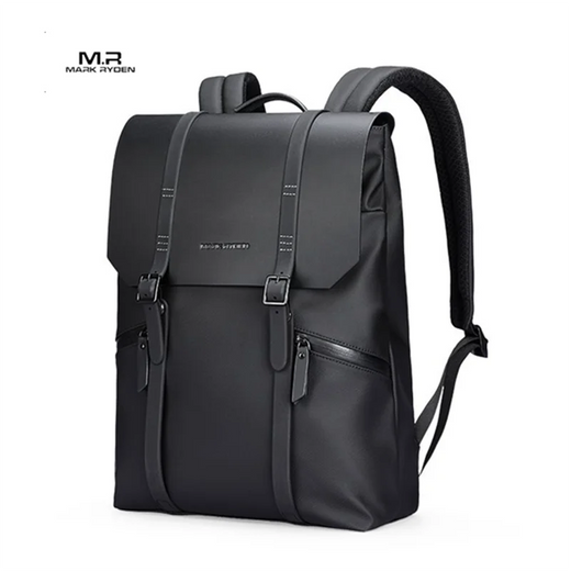 Mark Ryden-Mochila impermeável para laptop de grande capacidade para homens, mochilas casuais masculinas, bolsa de viagem de negócios, mochilas escolares de 15,6";;VERDADEIRO;;"MR 1622 BLACK,16 polegadas