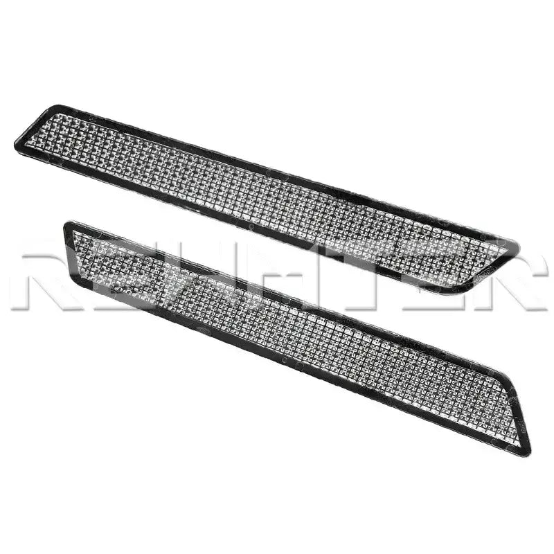 Motocicleta ABS Refletores Adesivos, Tampa de trava de saco de sela, Harley Touring Street, Electra Glide, Road King, FLT, FLHT, 14-23, 2pcs