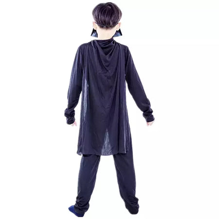 Meninos clássico filme máscara traje impresso dos desenhos animados darth vader capa armadura macacão halloween crianças fantasia cosplay traje