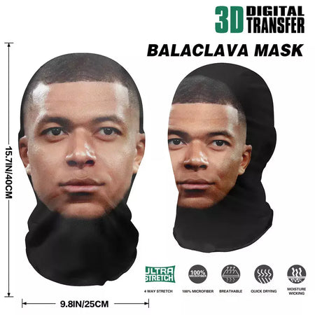 Máscara facial completa celebridade bola-jogo estrela máscara facial simulação kanye shiesty malha máscara para homens fontes de festa cosplay adereços novel