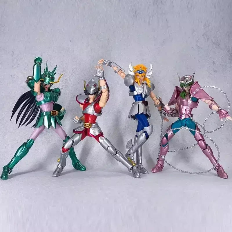 Saint seiya mito pano ex cygnus hyoga pegasus seiya dragão shiryu andromeda shun 20th cavaleiros do zodíaco figura de ação grande brinquedo