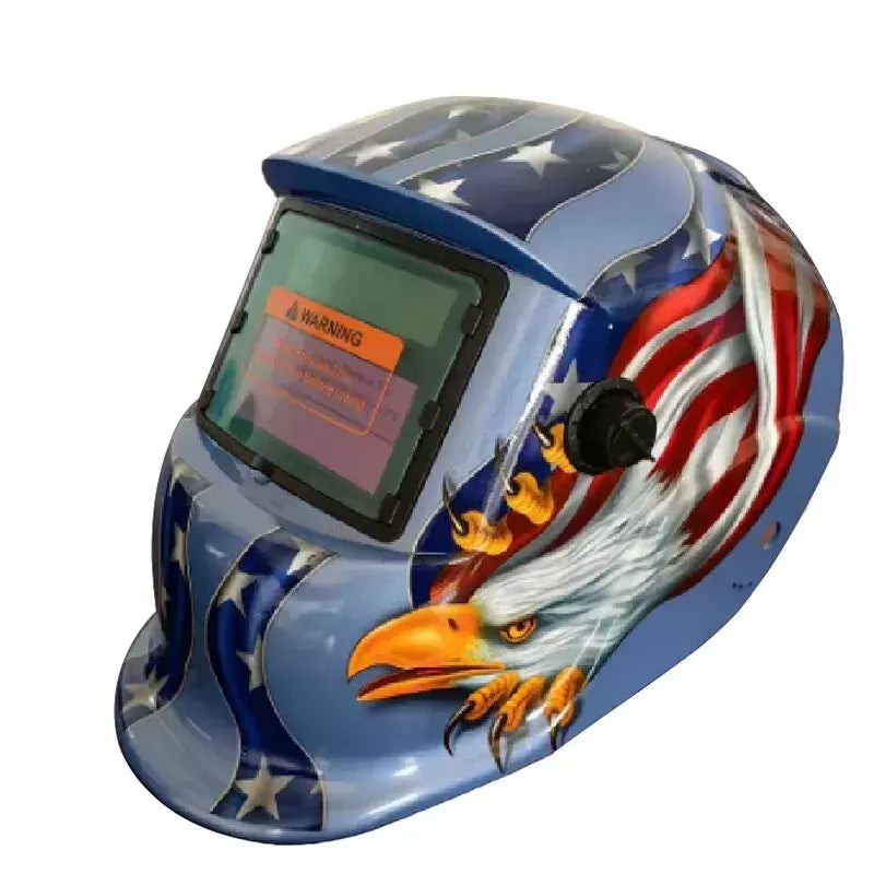 Airj capacete de soldagem escurecimento automático máscara de soldagem para tig mig arco soldador máquina grande vista cor verdadeira DIN9-13 93*42mm visão