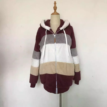 Casaco de capuz extragrande feminino com bolsos macios, streetwear quente, casaco solto, Lady Outerwear, outono, inverno, novo, 2023