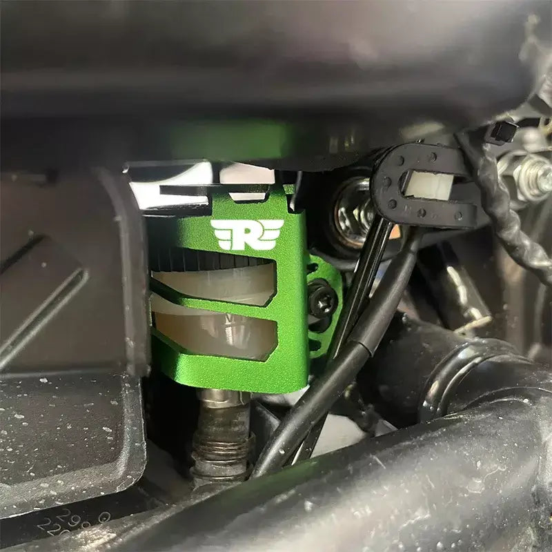 Rear Brake Pump Fluid Reservoir, Guard Tank Cover, Cap Proteção, Royal Enfield Interceptor 650, CNC, Acessórios para motocicletas