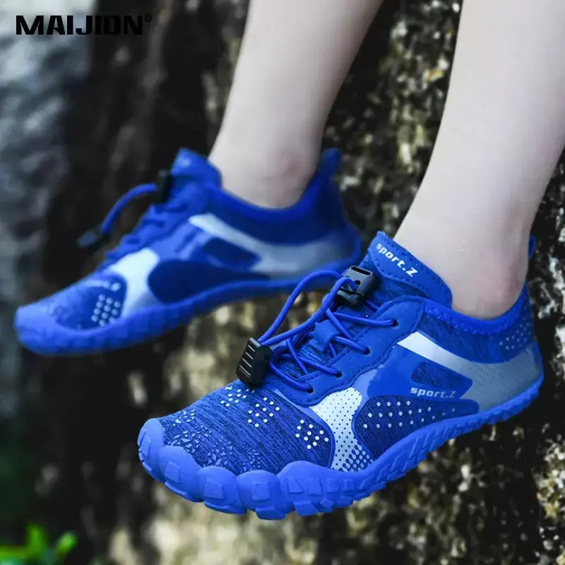 Crianças tênis de secagem rápida meninos meninas luz respirável praia aqua sapatos do miúdo elástico antiderrapante sapatos esportivos aquáticos