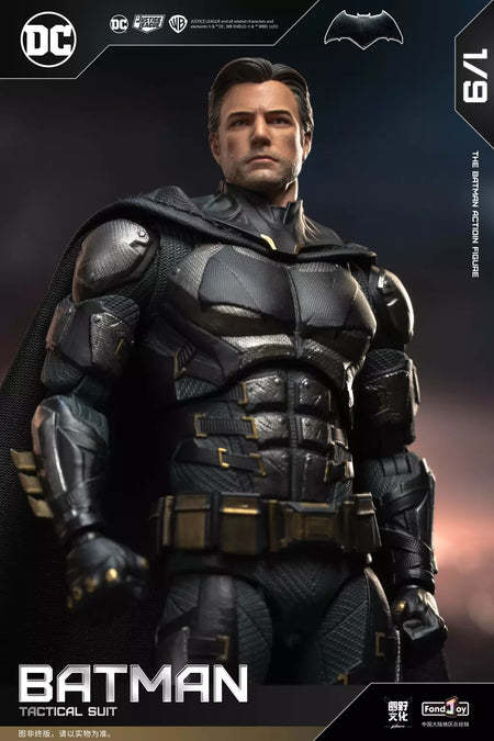 Novo original fondjoy bruce wayne batman figura tático batuit batman liga da justiça figuras detetive quadrinhos 1/9 pvc brinquedo do miúdo