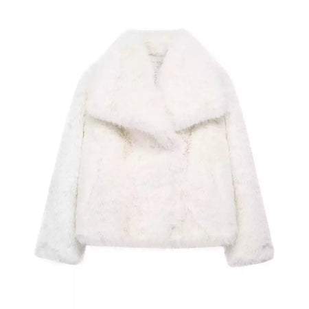 TRAF-Jaqueta feminina de tecido de lantejoulas de metal, casaco solto, gola alta, manga comprida, outerwear feminino chique, outono, inverno, 2023