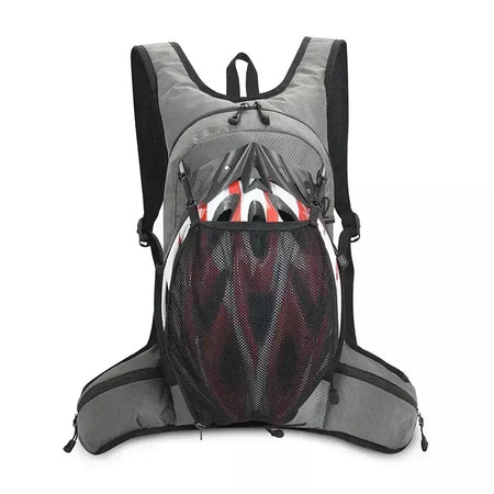Caminhadas mochila impermeável poliéster resistente ao desgaste das mulheres dos homens trekking mochila em camadas saco de armazenamento esporte para exercício fitness
